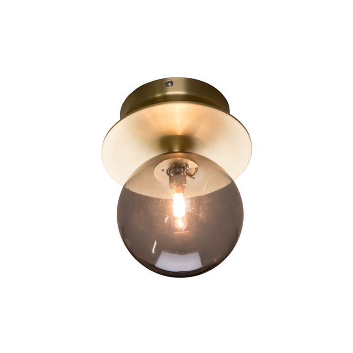 Lampa ścienna Art Deco 24 IP44 - dymiony lub szczotkowany mosiądz - Globen Lighting