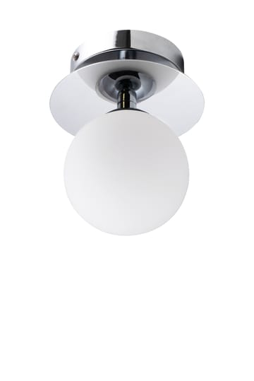 Lampa ścienna Art Deco IP44/sufitowa - Chrom-Biały - Globen Lighting