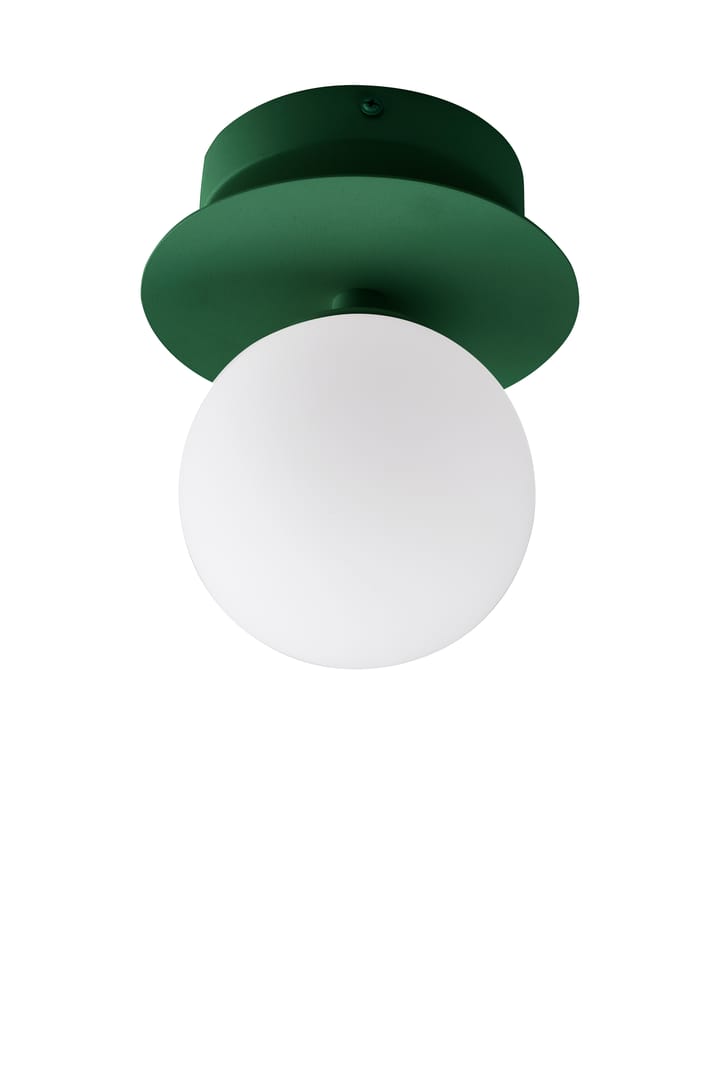 Lampa ścienna Art Deco IP44/sufitowa, Zielony-Biały Globen Lighting