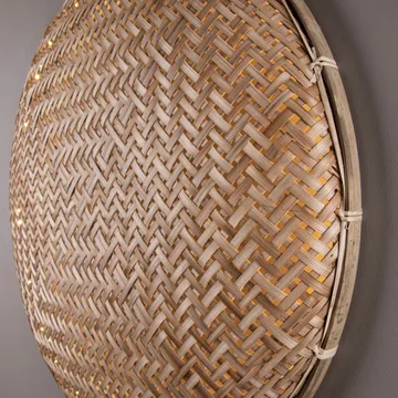 Lampa ścienna Aruba Ø50 cm - Naturalny - Globen Lighting