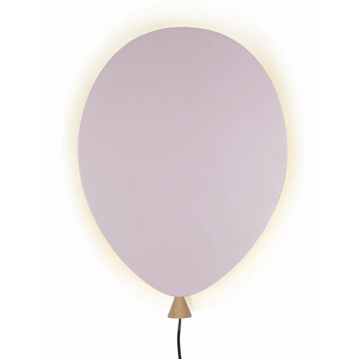Lampa ścienna Balloon - różowy - jesion - Globen Lighting