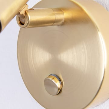 Lampa ścienna Clark 1 - Szczotkowany Mosiądz - Globen Lighting