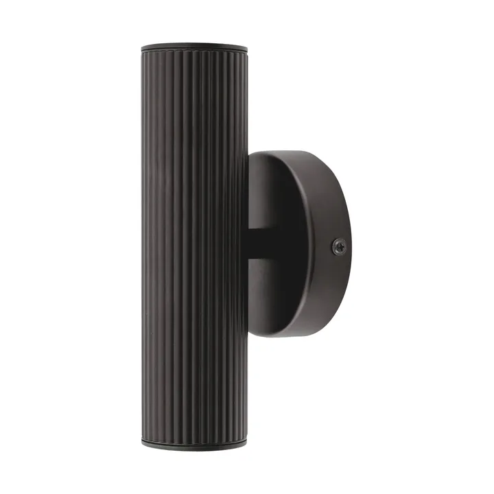 Lampa ścienna elewacyjna Hubble up/down - Czarna - Globen Lighting