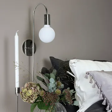 Lampa ścienna Grace - chrom - Globen Lighting