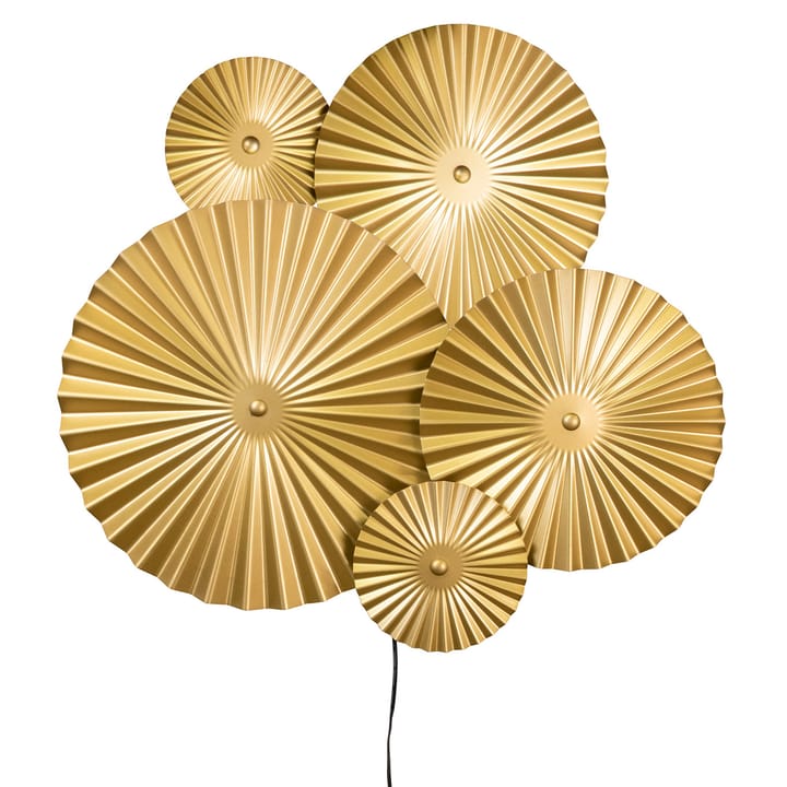 Lampa ścienna Omega, Mosiądz szczotkowany Globen Lighting