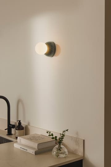 Lampa ścienna/plafon Torrano 13 cm - Ciemnozielony marmur - Globen Lighting