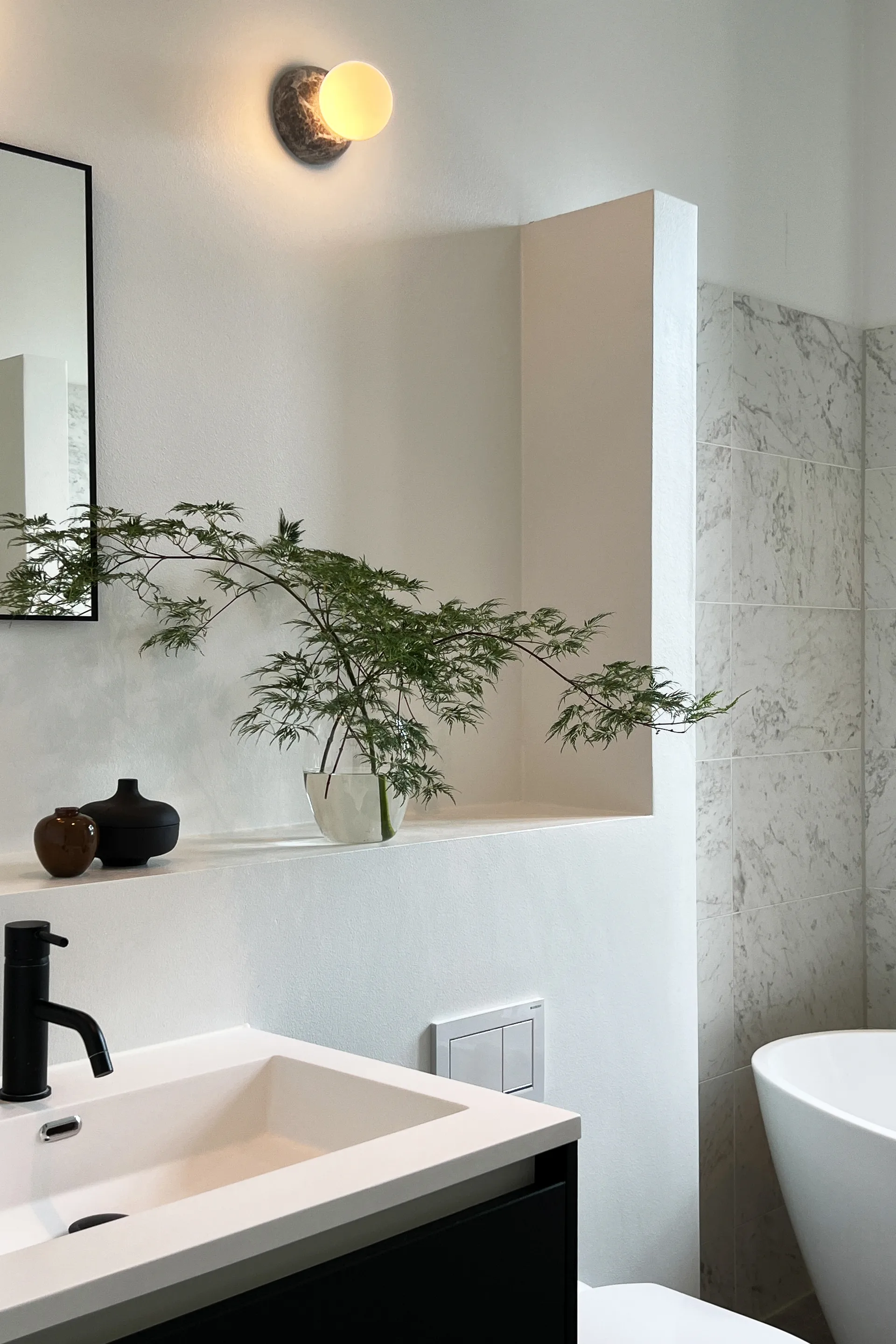 Lampa ścienna/plafon Torrano 13 cm, Szara Globen Lighting