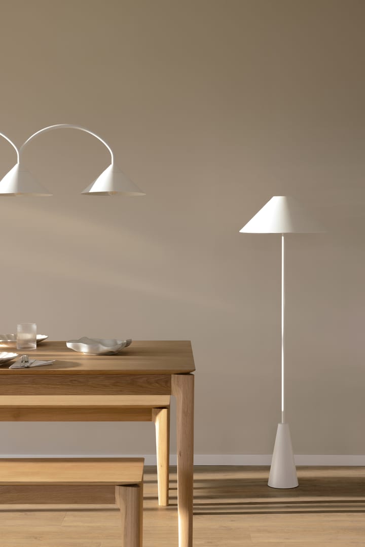 Lampa stojąca Cannes 140 cm, Biały Globen Lighting