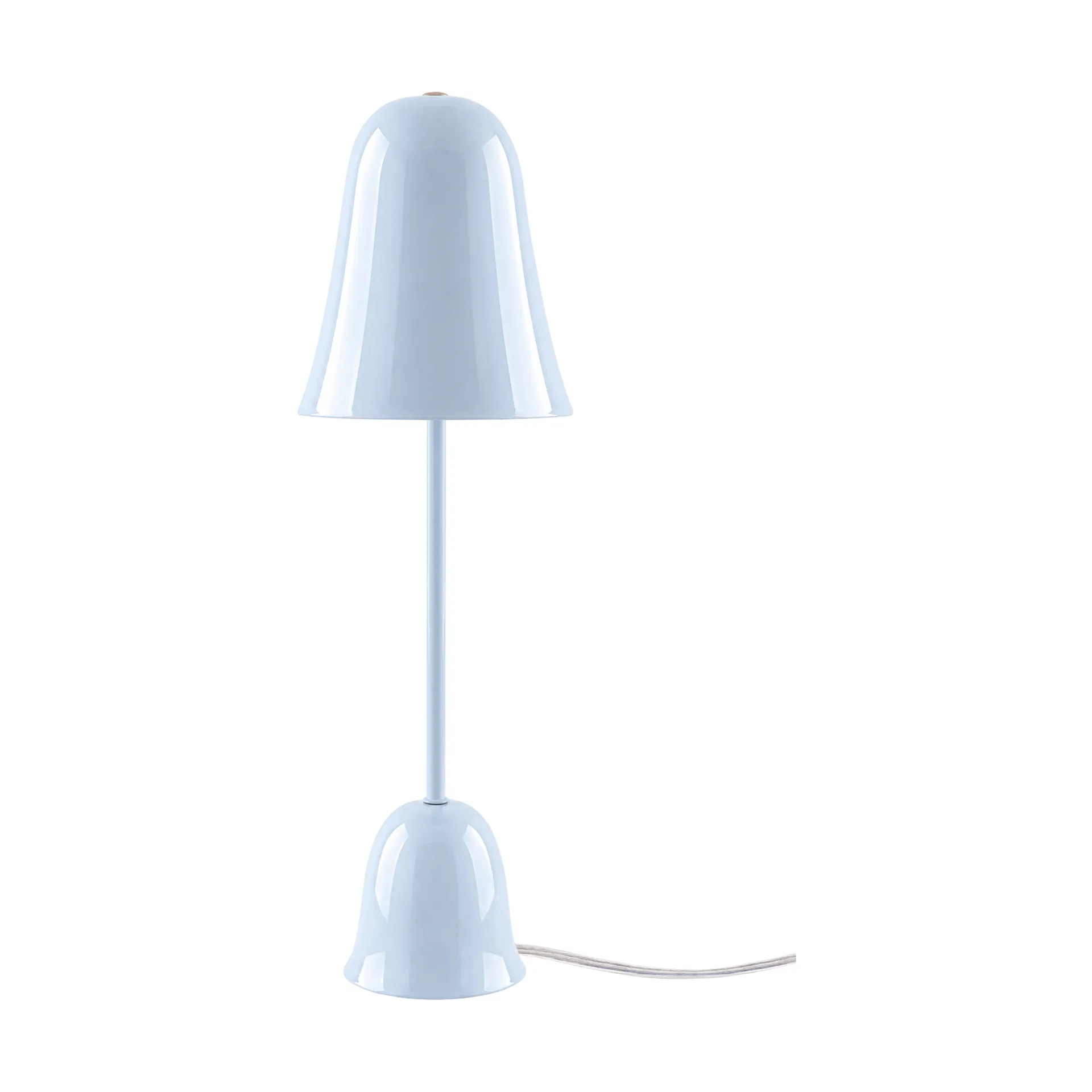 Lampa stołowa Blåklockan, Dymny niebieski (niebieski), Ø16x 50cm wys. Globen Lighting