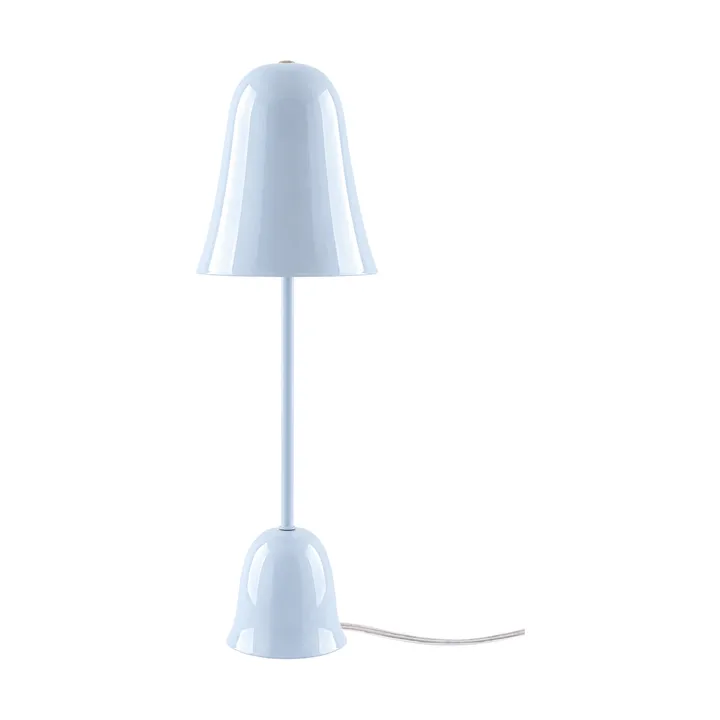 Lampa stołowa Blåklockan - Dymny niebieski (niebieski), Ø16x 50cm wys. - Globen Lighting