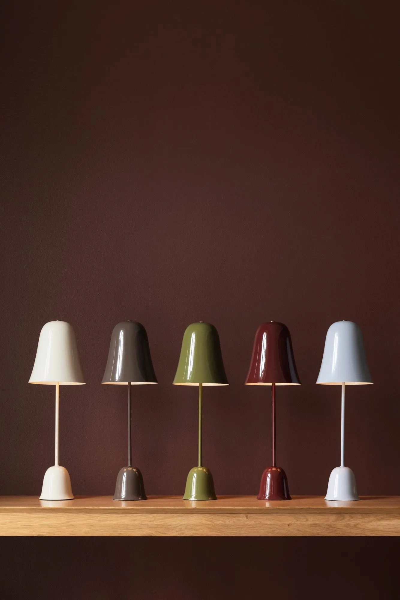 Lampa stołowa Blåklockan, Mocha (brązowy), Ø16x 50cm wys. Globen Lighting