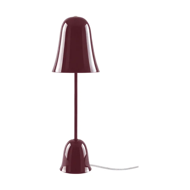 Lampa stołowa Blåklockan - Winna czerwień (czerwony), Ø16x 50cm wys. - Globen Lighting