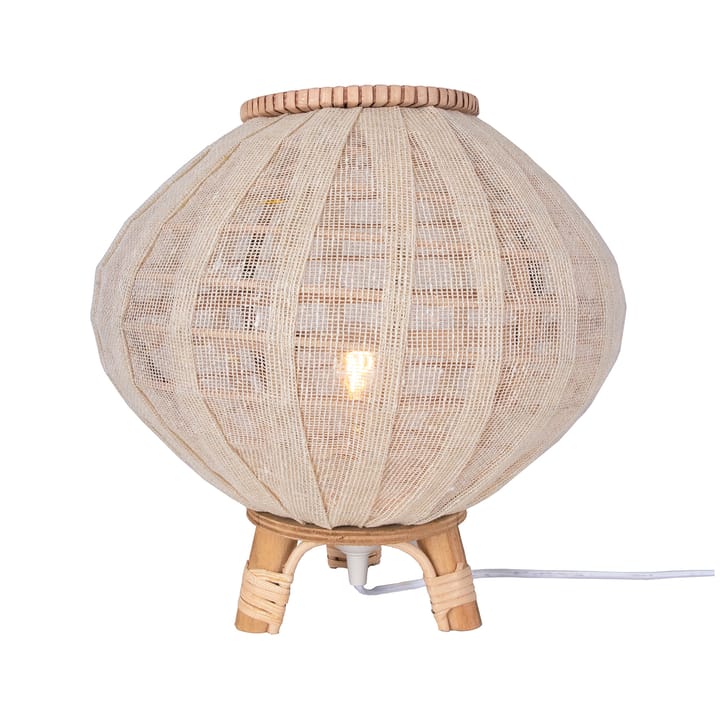 Lampa stołowa Borneo Ø30 cm - Naturalny - Globen Lighting
