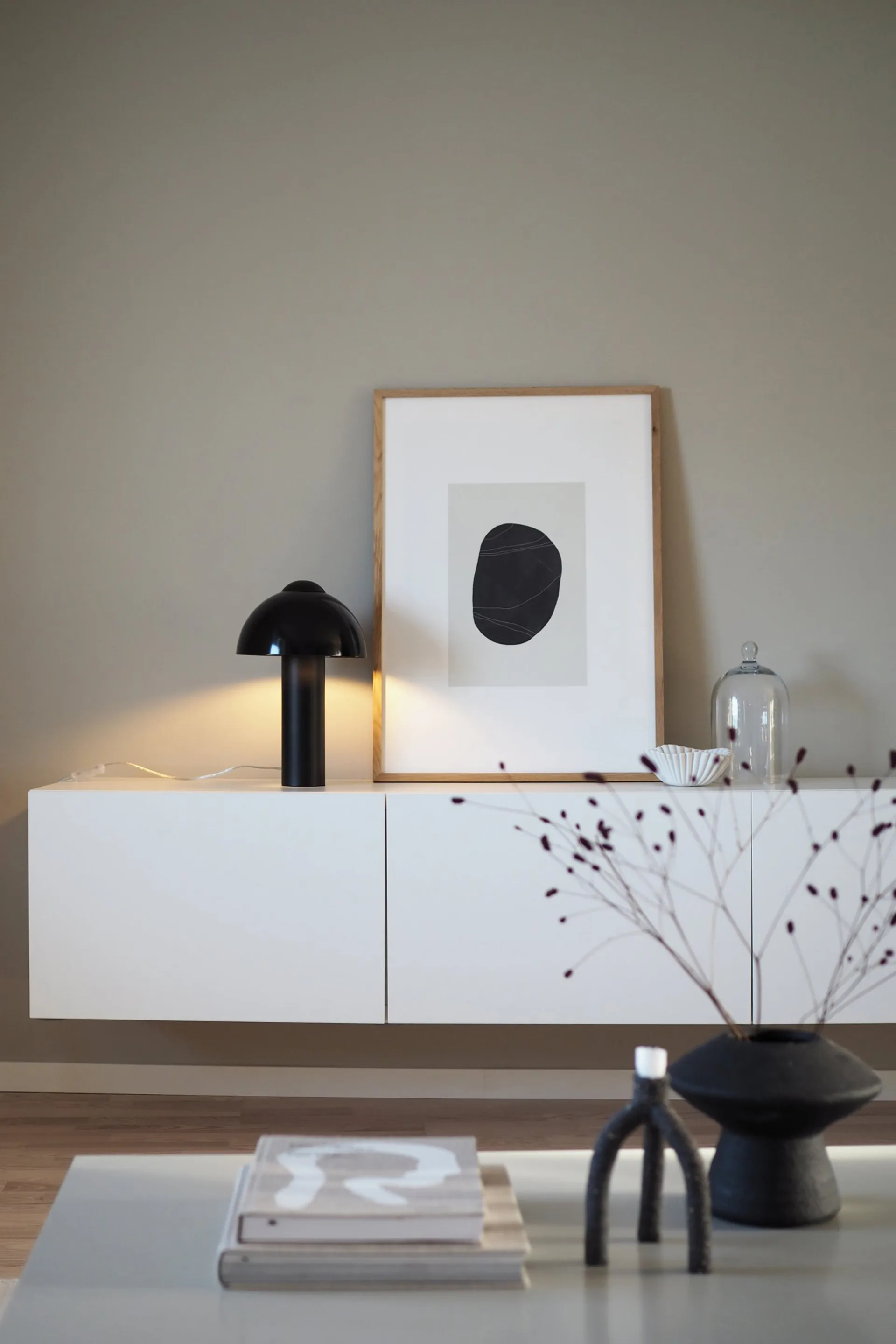 Lampa stołowa Buddy 23, 36 cm, Czarny Globen Lighting