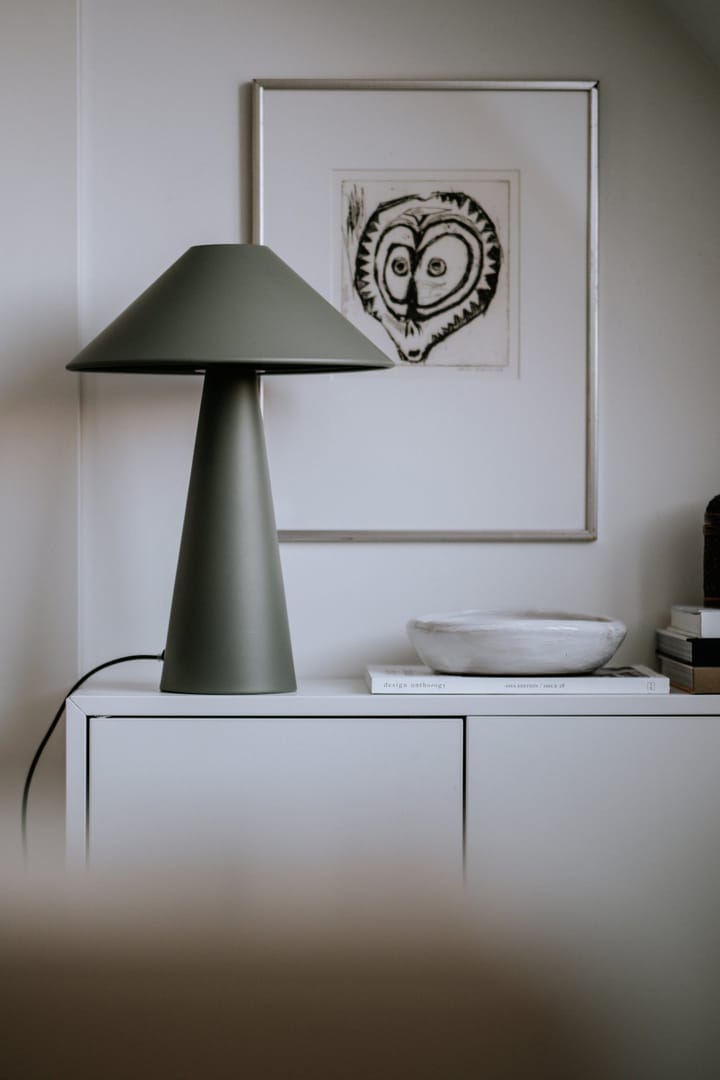 Lampa stołowa Cannes, Zielony Globen Lighting