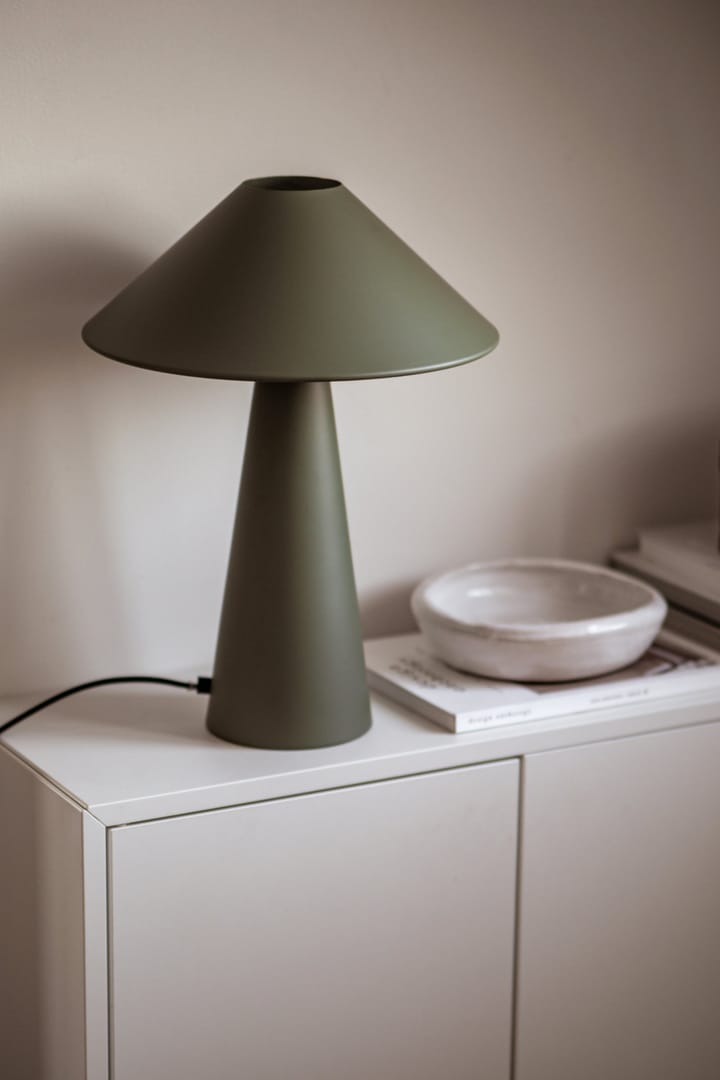 Lampa stołowa Cannes, Zielony Globen Lighting