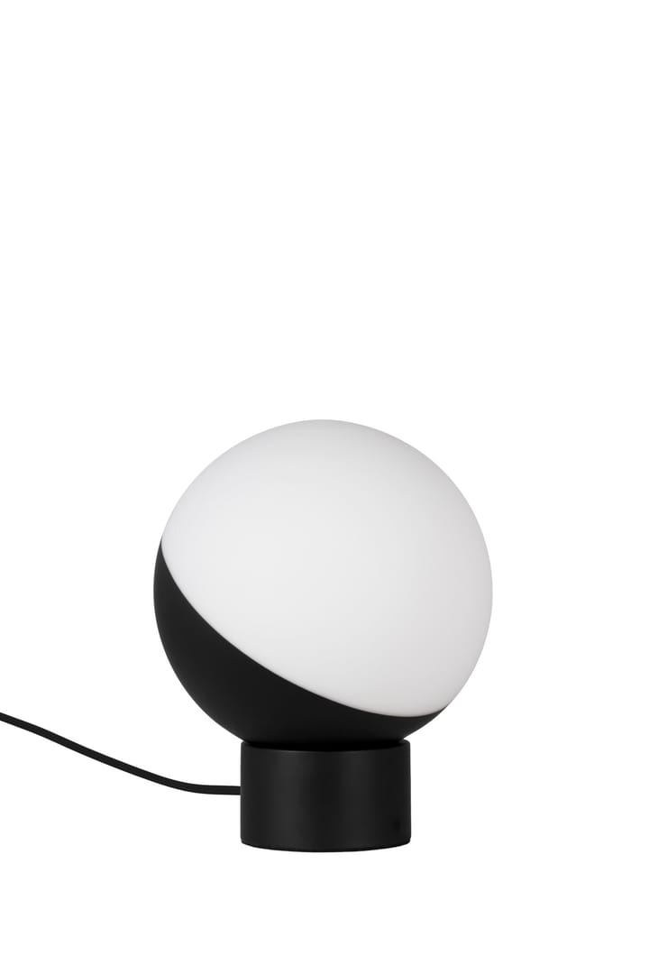 Lampa stołowa Contur Ø20 cm, Czarnobiały Globen Lighting