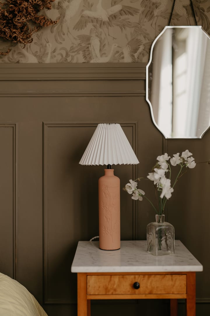 Lampa stołowa Flora 46 cm, Terakota Globen Lighting
