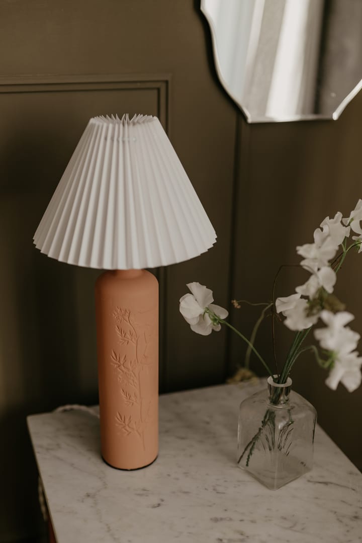 Lampa stołowa Flora 46 cm, Terakota Globen Lighting