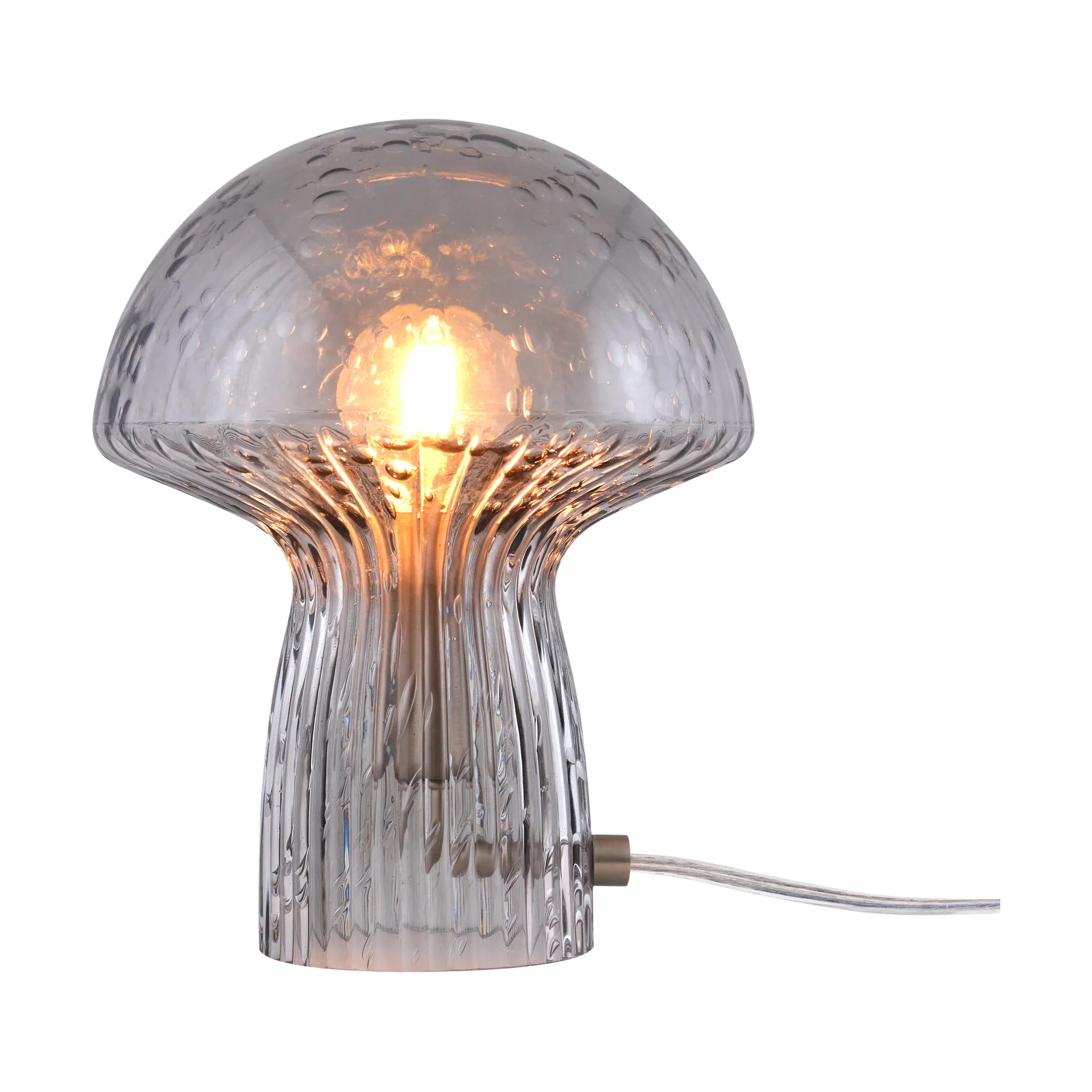 Lampa stołowa Fungo, edycja specjalna, przydymiona, Ø16 cm, W:20 cm Globen Lighting