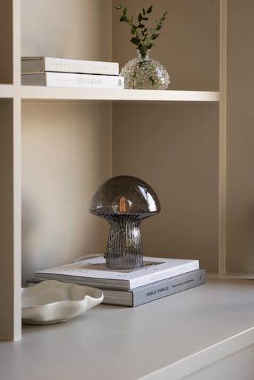 Lampa stołowa Fungo, edycja specjalna, przydymiona - Ø16 cm, W:20 cm - Globen Lighting