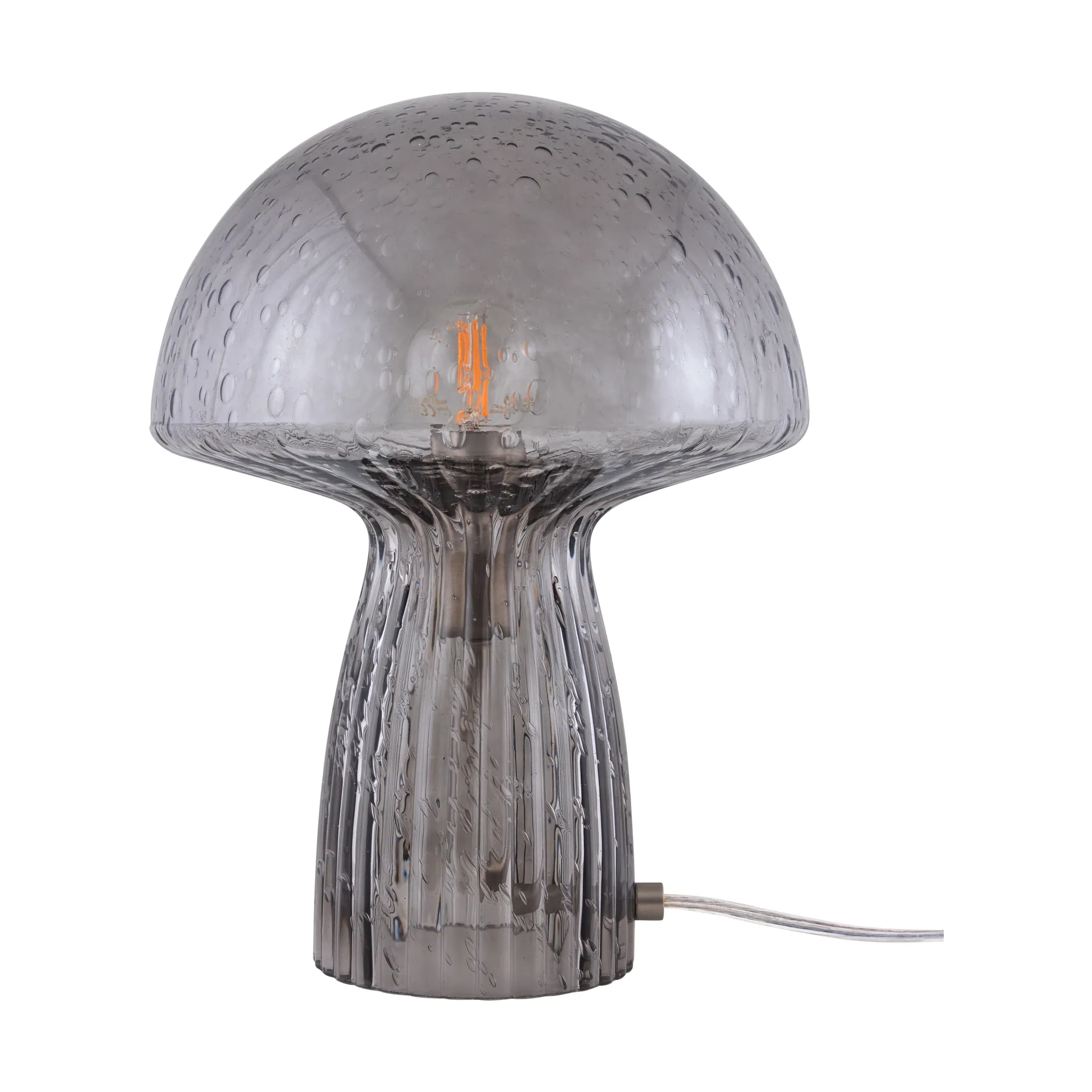 Lampa stołowa Fungo, edycja specjalna, przydymiona, Ø22 cm, W:30 cm Globen Lighting