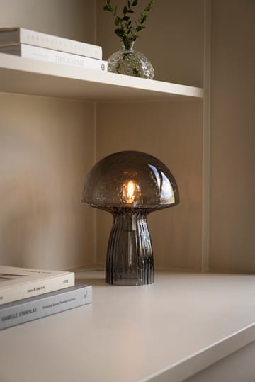 Lampa stołowa Fungo, edycja specjalna, przydymiona - Ø22 cm, W:30 cm - Globen Lighting