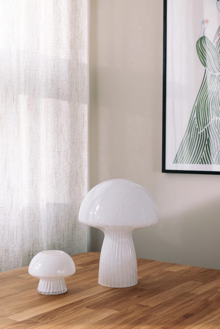 Lampa stołowa Fungo Special Edition Biała, Ø22 cm Globen Lighting