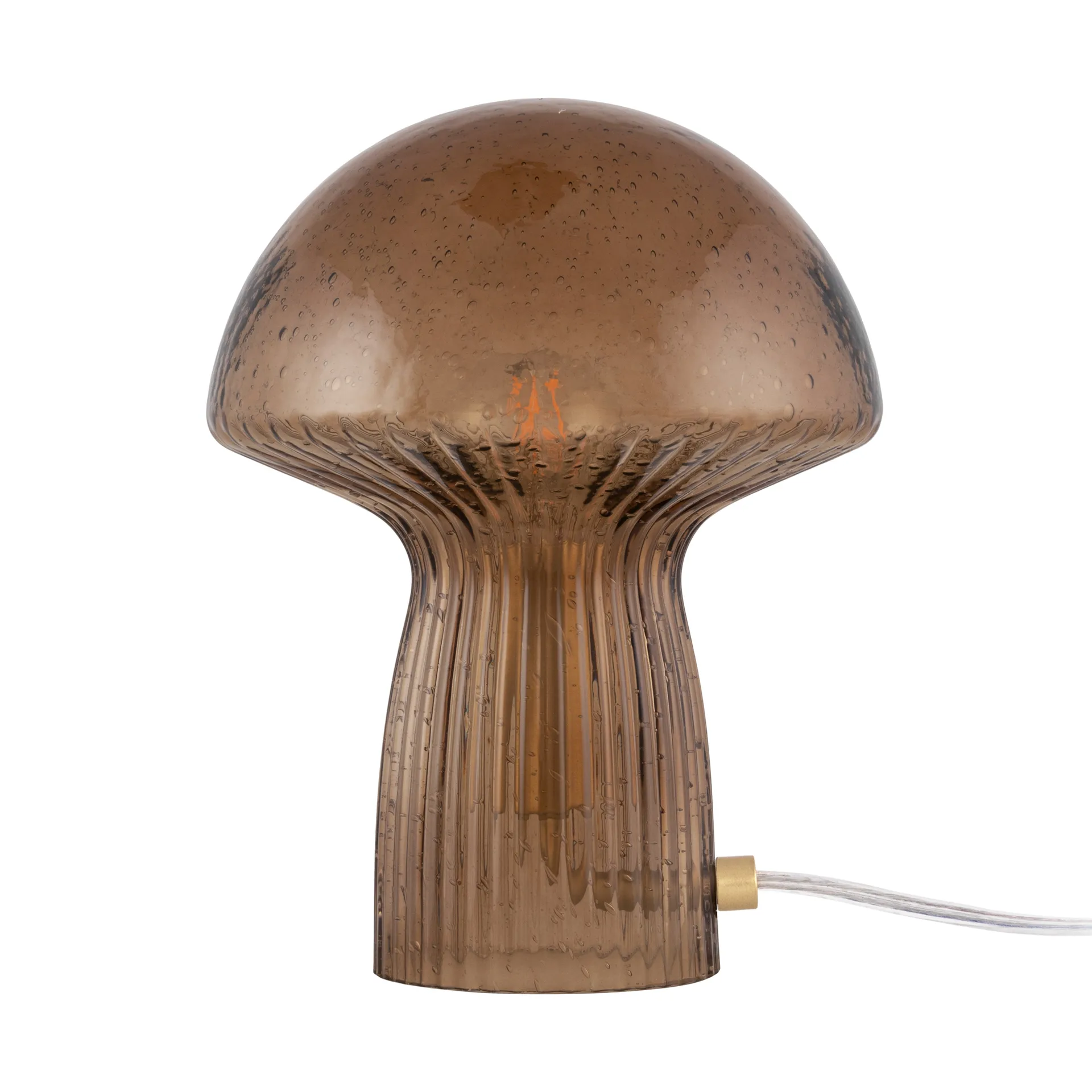 Lampa stołowa Fungo Special Edition brązowa, 20 cm  Globen Lighting