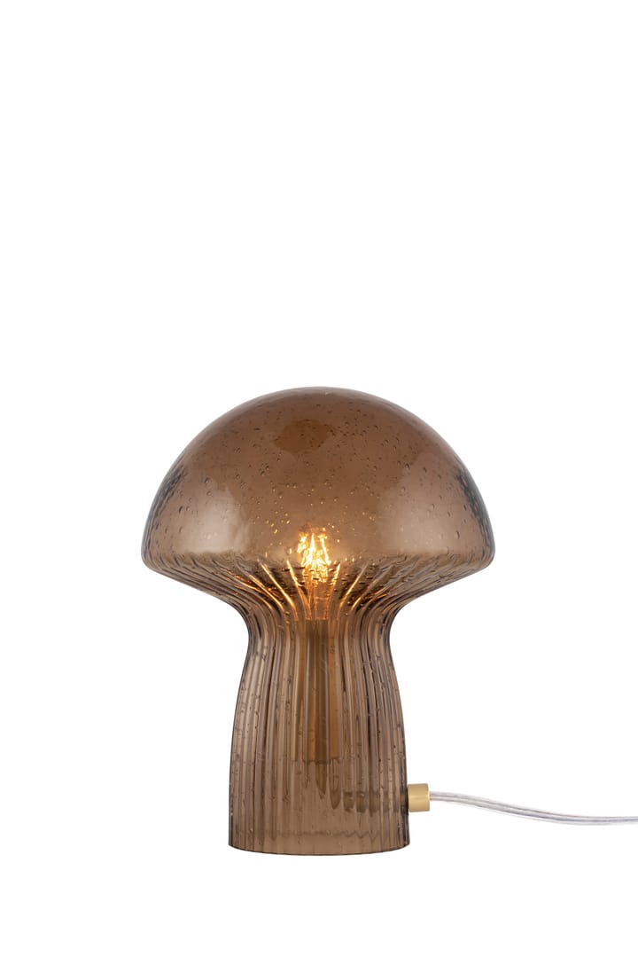 Lampa stołowa Fungo Special Edition brązowa - 20 cm  - Globen Lighting