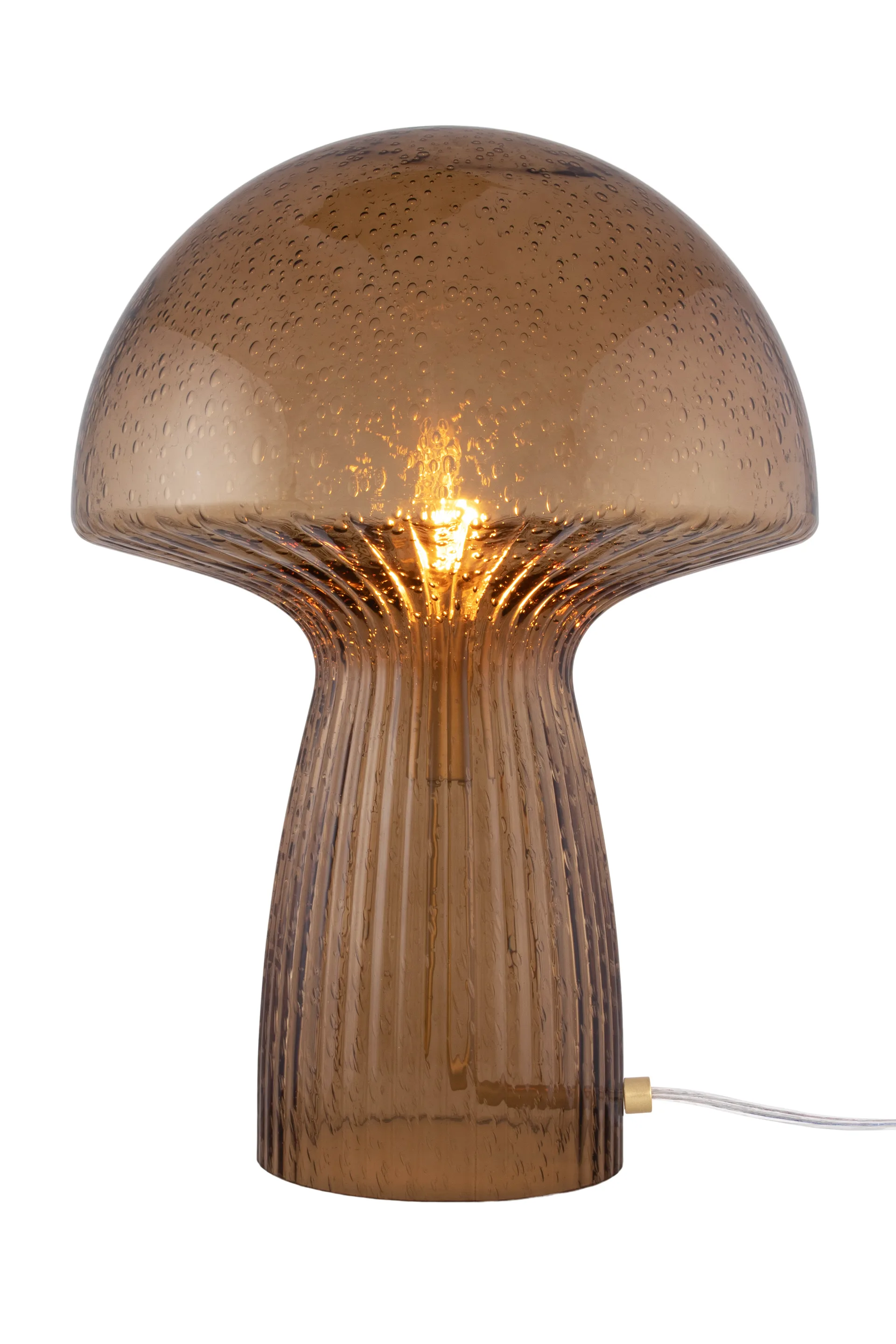 Lampa stołowa Fungo Special Edition brązowa, 42 cm Globen Lighting