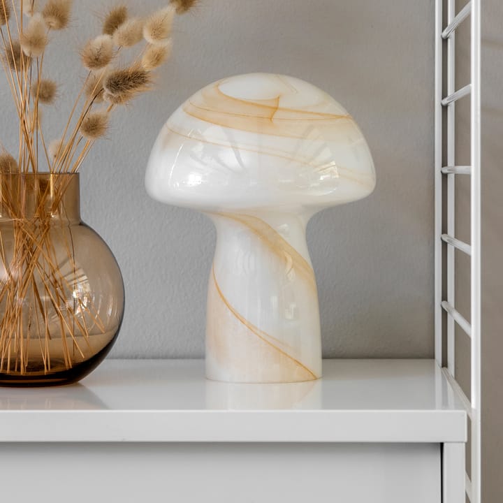 Lampa stołowa Fungo w kolorze beżowym, 20 cm Globen Lighting