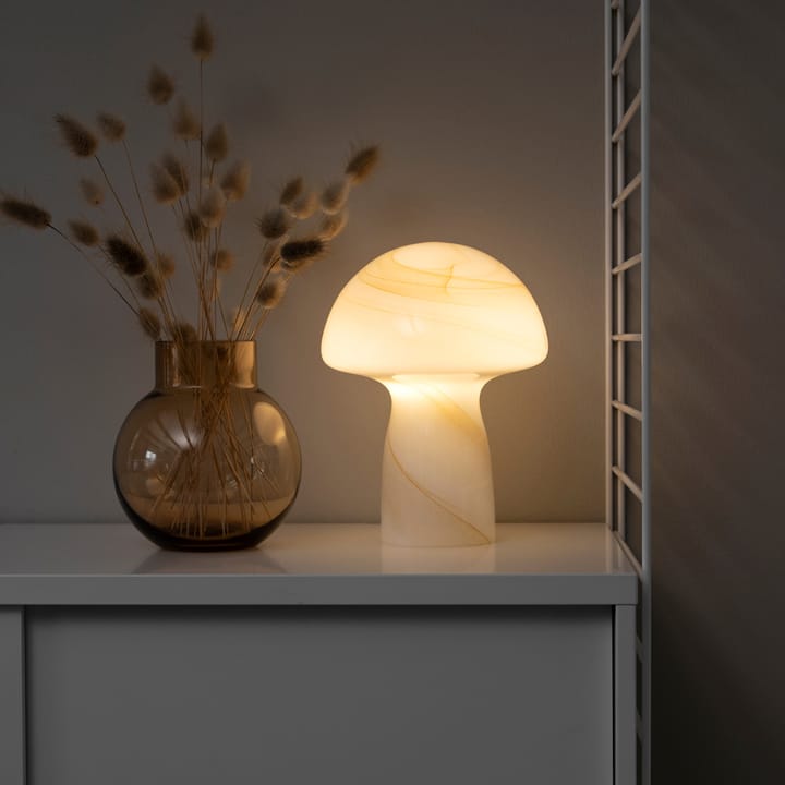 Lampa stołowa Fungo w kolorze beżowym, 20 cm Globen Lighting