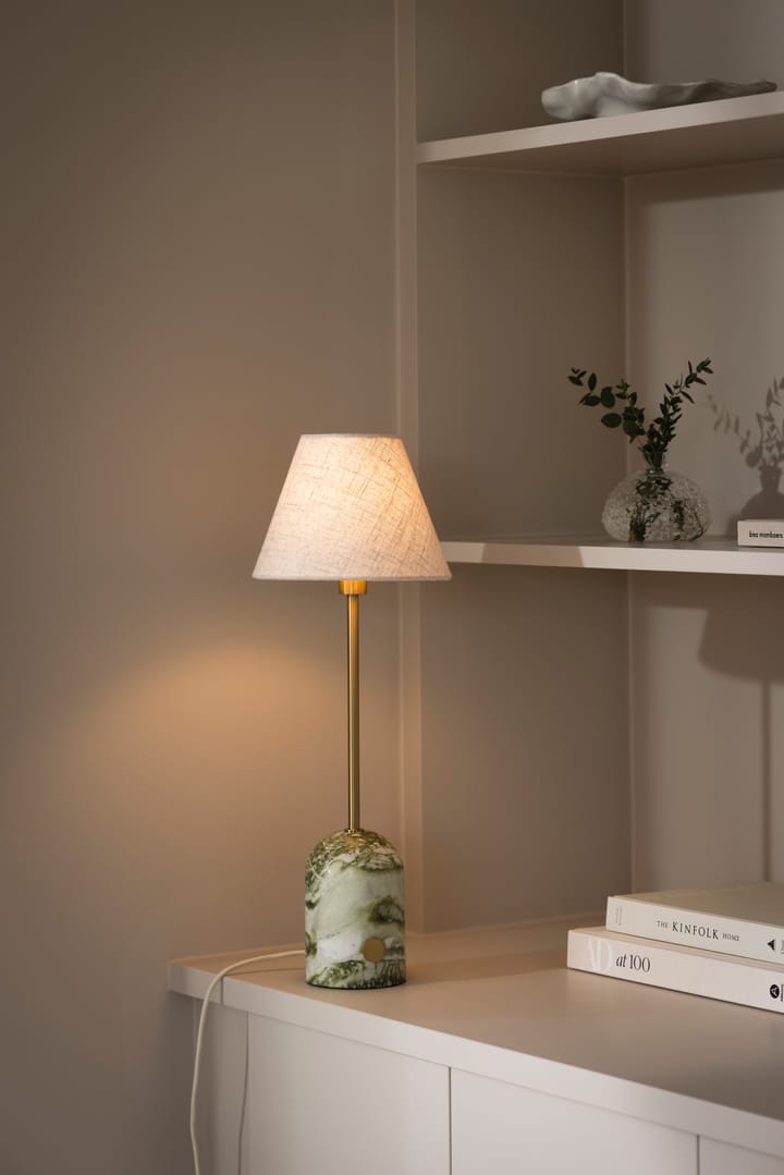 Lampa stołowa Gino 20, Jasnozielony marmur Globen Lighting