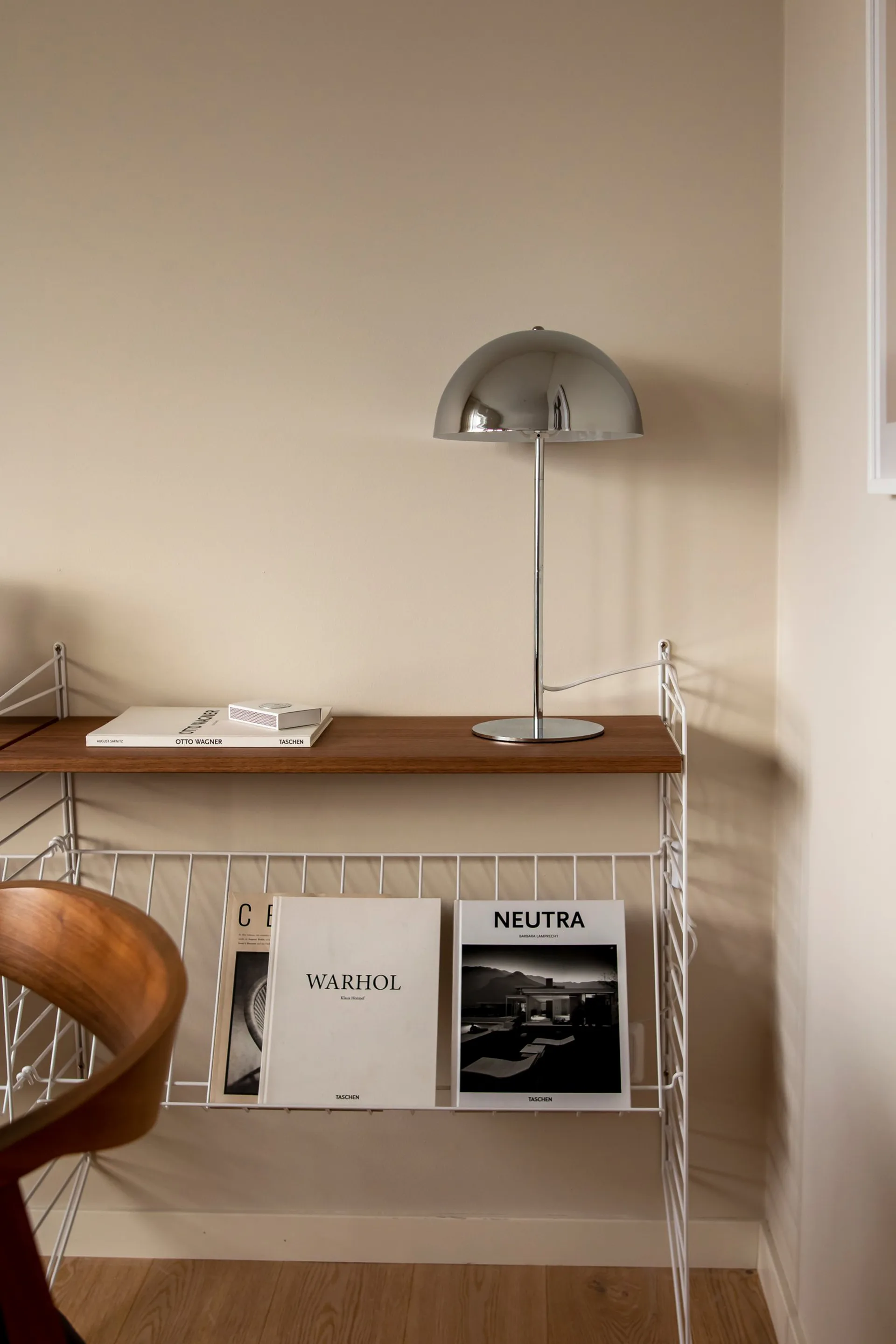 Lampa stołowa Icon 25 48 cm, Chrom Globen Lighting