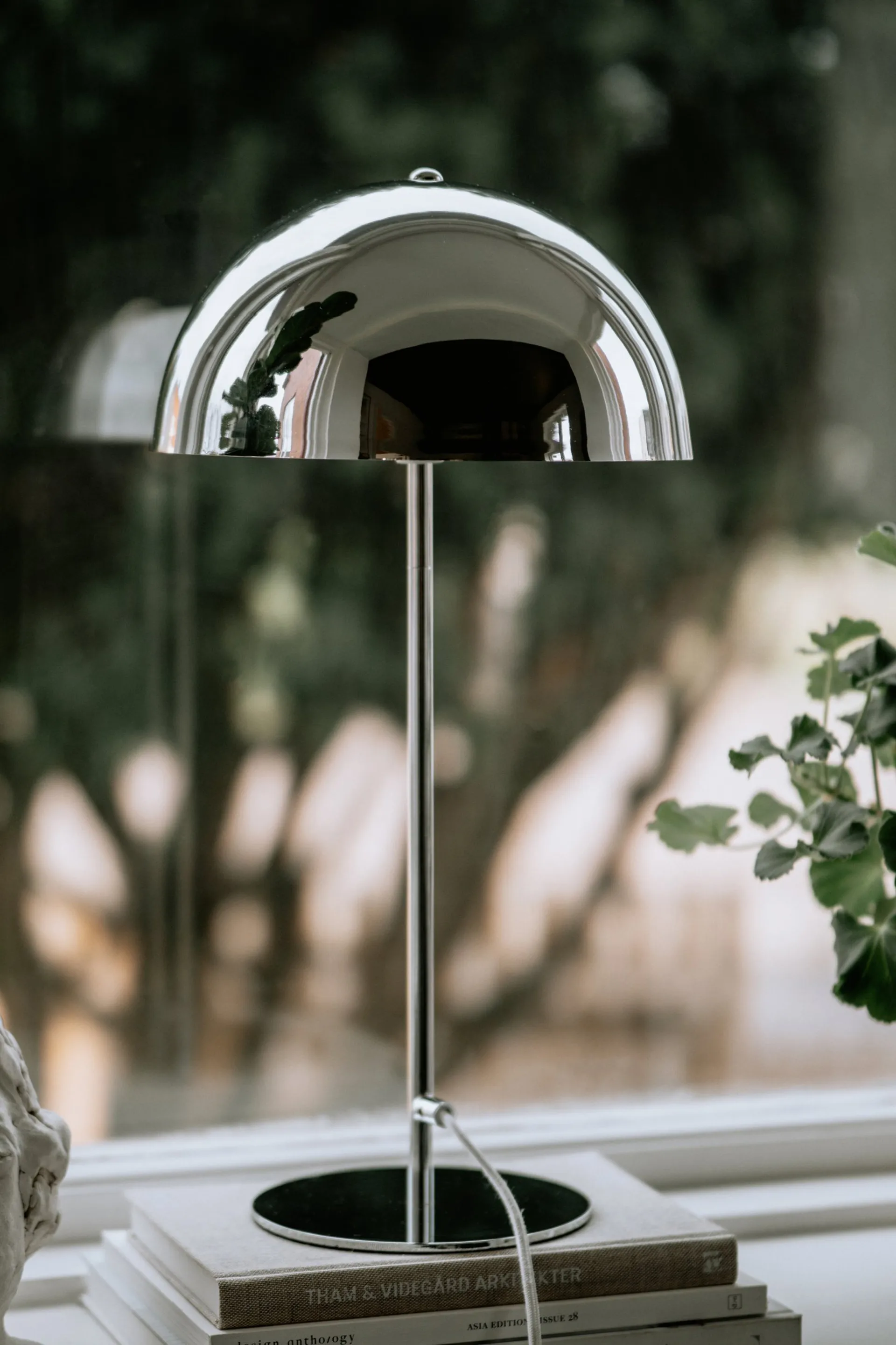 Lampa stołowa Icon 36 cm, Chrom Globen Lighting