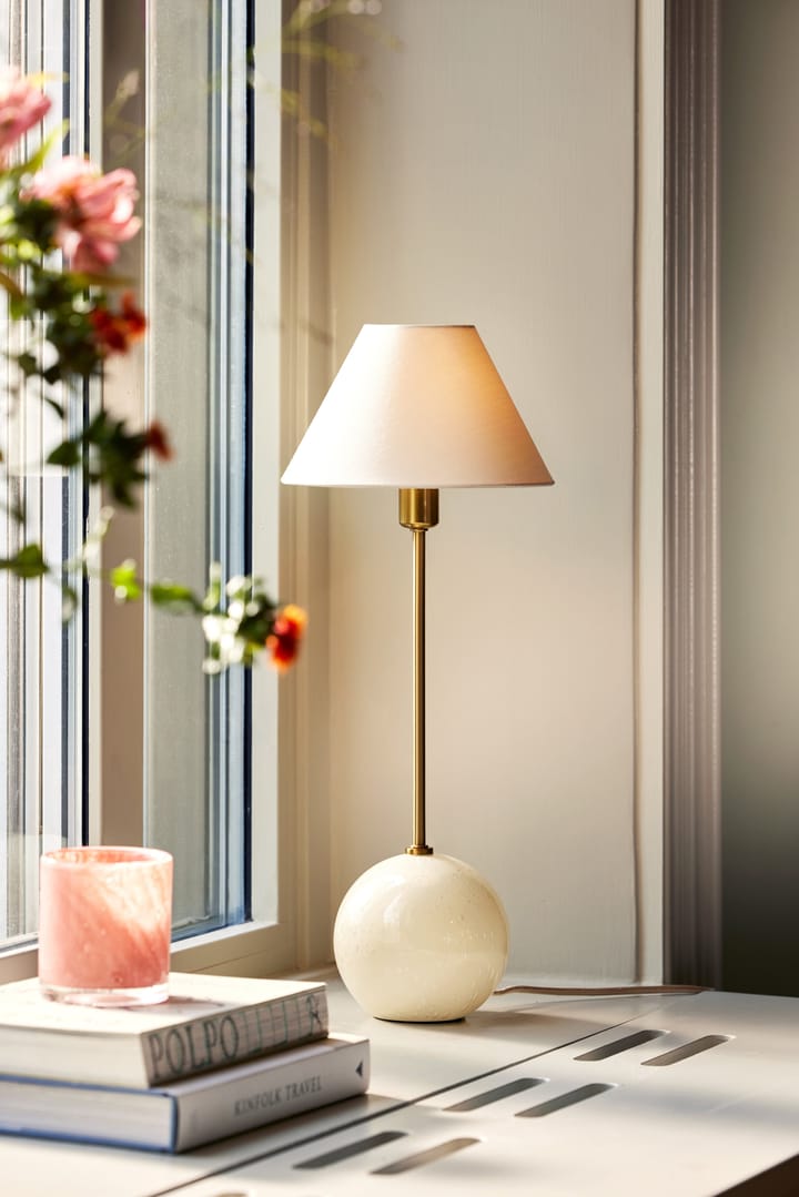 Lampa stołowa Iris 20, Kremowa Globen Lighting