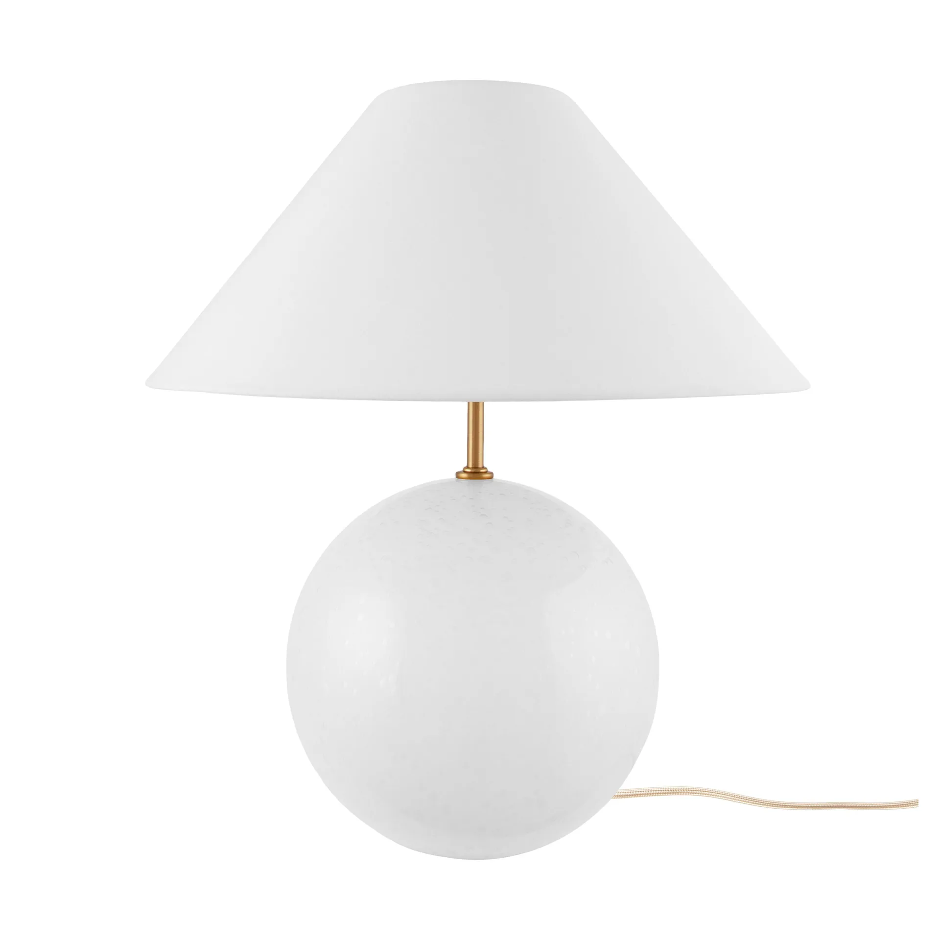 Lampa stołowa Iris 35, 39 cm, Białą Globen Lighting