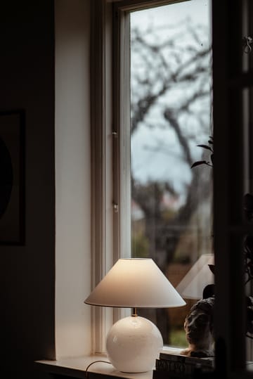 Lampa stołowa Iris 35, 39 cm - Białą - Globen Lighting