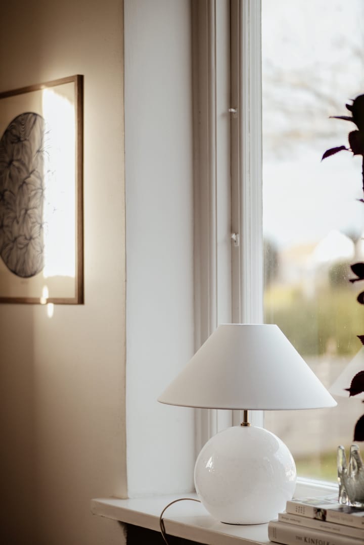 Lampa stołowa Iris 35, 39 cm, Białą Globen Lighting