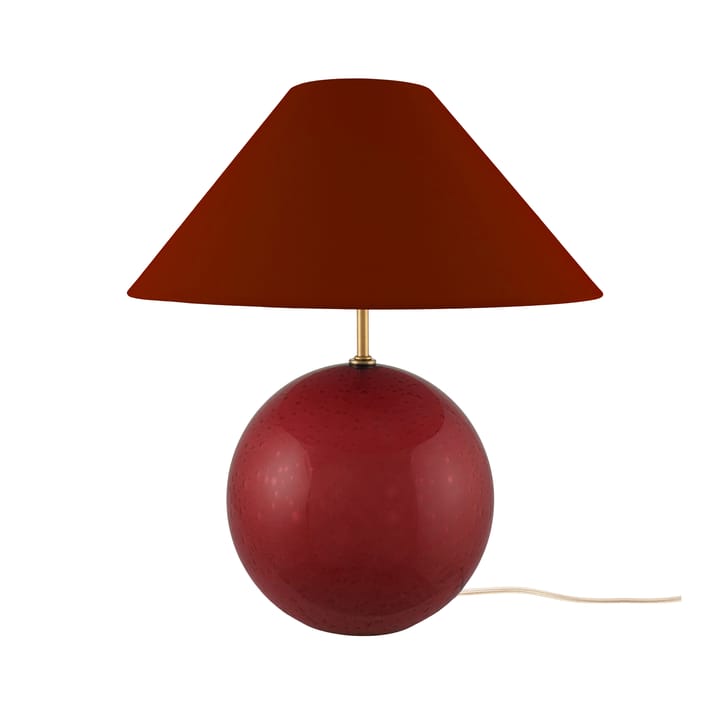 Lampa stołowa Iris 35, 39 cm - Burgundy - Globen Lighting