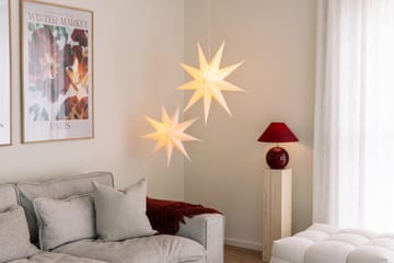 Lampa stołowa Iris 35, 39 cm - Burgundy - Globen Lighting