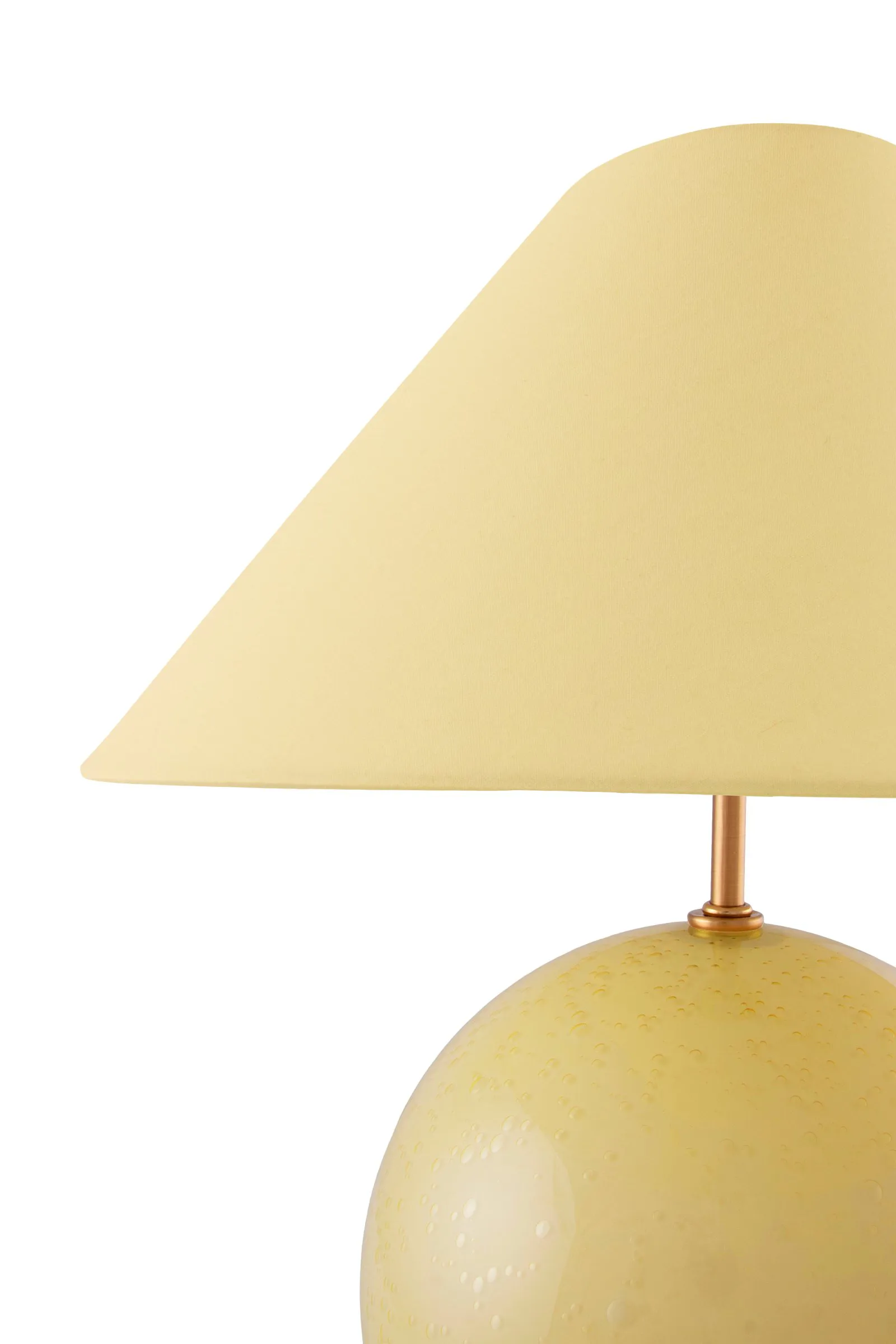 Lampa stołowa Iris 35, 39 cm, Butter yellow Globen Lighting