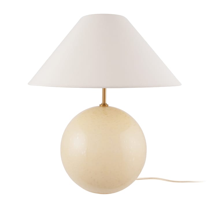 Lampa stołowa Iris 35, 39 cm - Kremowy - Globen Lighting
