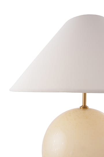 Lampa stołowa Iris 35, 39 cm - Kremowy - Globen Lighting