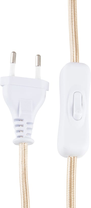 Lampa stołowa Iris 35, 39 cm - Mocha - Globen Lighting