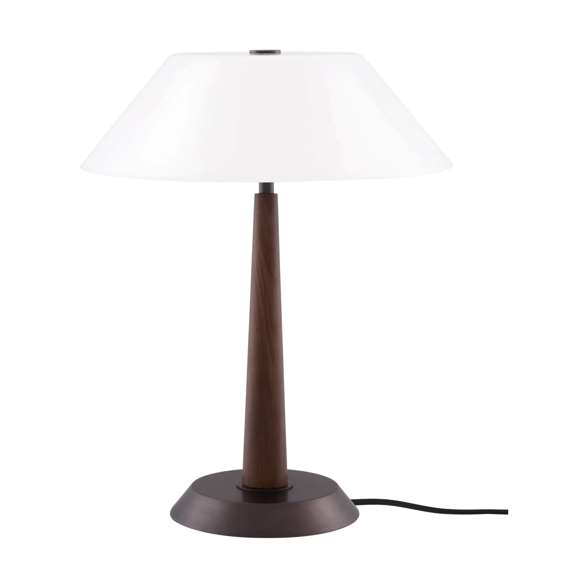 Lampa stołowa Ligna, Bejcowany na brązowo, Ø29x39,2 cm Globen Lighting