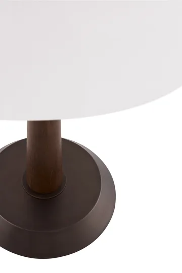 Lampa stołowa Ligna - Bejcowany na brązowo, Ø29x39,2 cm - Globen Lighting