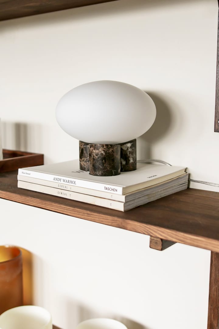 Lampa stołowa Mammut Ø20 cm - Brązowy - Globen Lighting