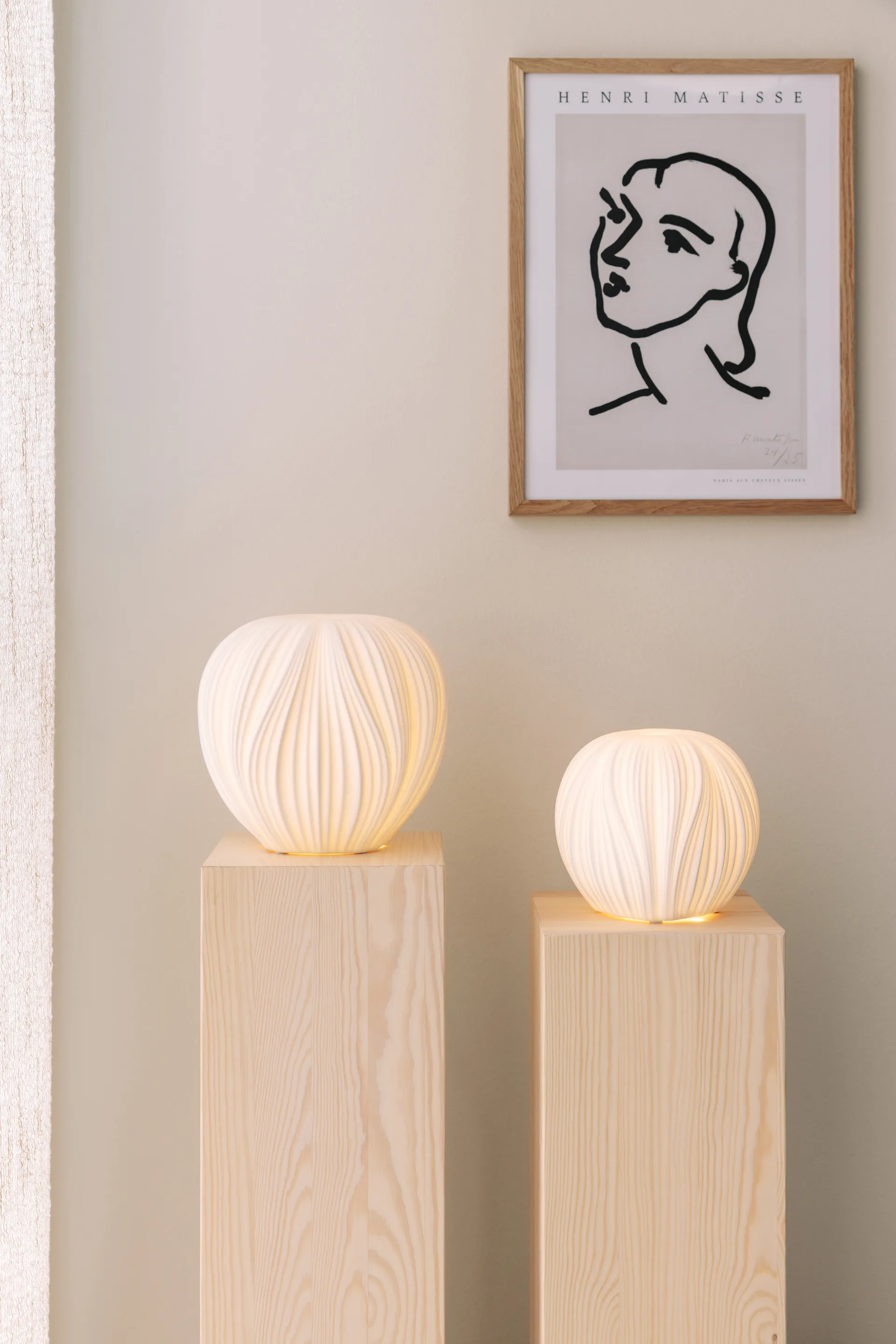 Lampa stołowa Milo, Biały, 21 cm Globen Lighting